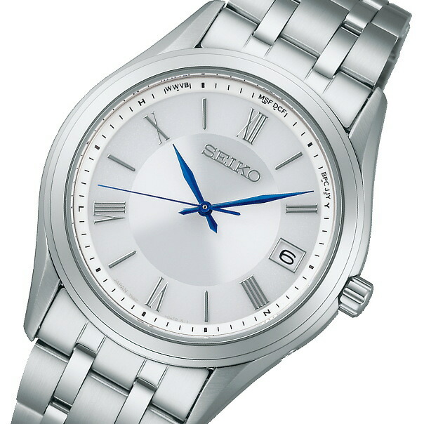 ソーラー電波搭載！SEIKO セイコー ソーラー電波腕時計 10気圧防水 サファイアガラス セイコーセレクション 男性用腕時計 メンズウォッチ 37ミリ 59,400円