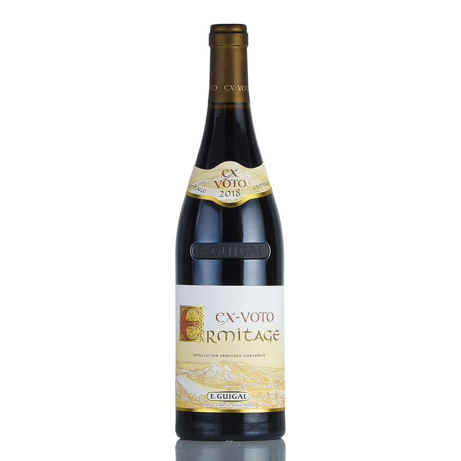【最大5千円OFFクーポン】ギガル エルミタージュ ルージュ エクス ヴォト 2018 E.Guigal Hermitage Rouge Ex Voto フランス ローヌ 赤ワイン｜KATSUDA 勝田商店 銘醸ワイン専門 29,120円