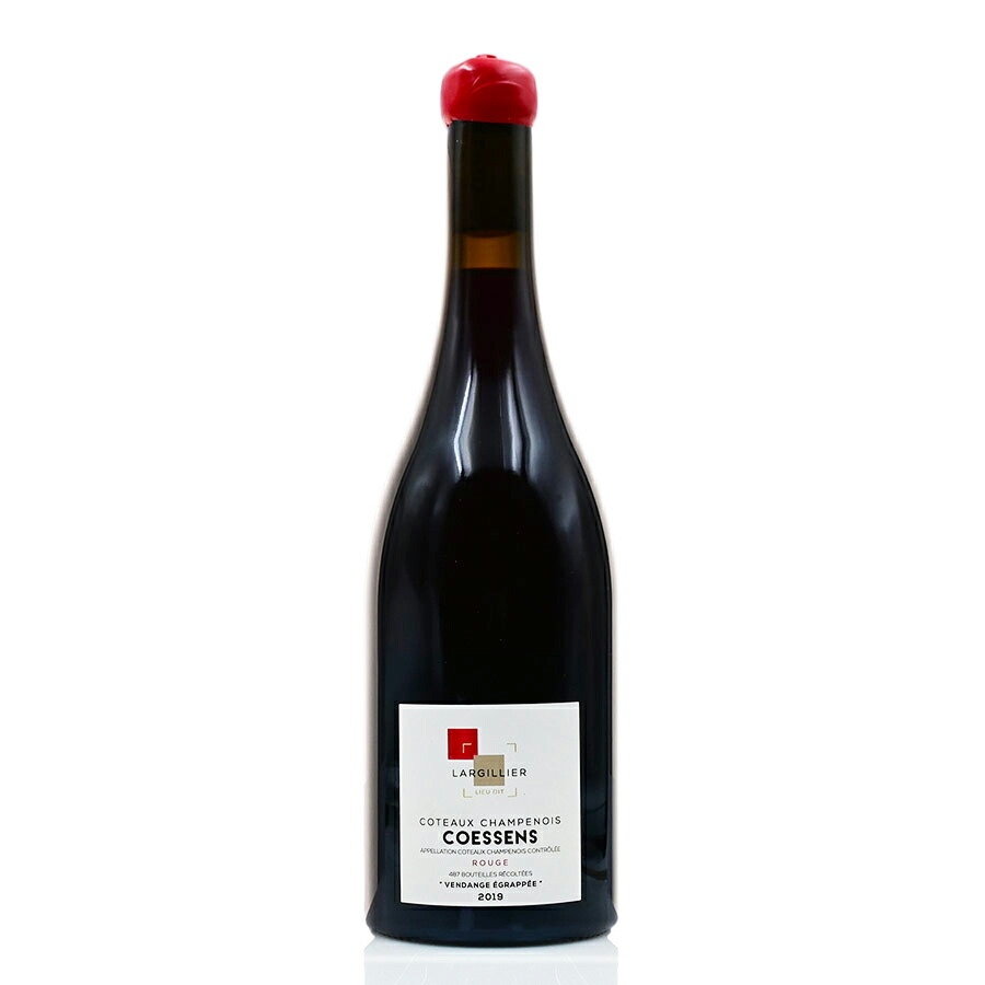 【P5倍｜4/20限定】コエッセン コトー シャンプノワ ヴァンダンジュ エグラッペ 2019 コサンス Coessens Coteaux Champenois Vendange Egrappee フランス 赤ワイン