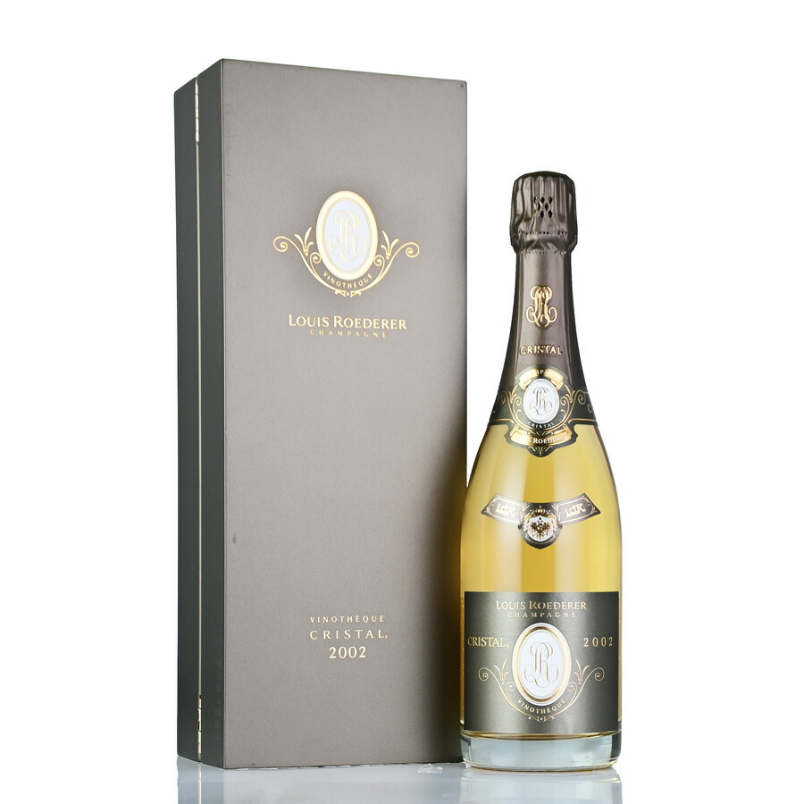 楽天市場】ルイ ロデレール クリスタル 2002 ギフトボックス