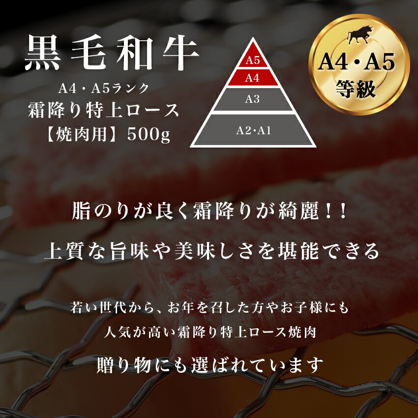 【ギフト風呂敷・のし無料】神戸牛A4A5ランク霜降り特上ロース500g黒毛和牛焼き肉上ロース和牛高級肉お肉高級A5お取り寄せ焼肉お取り寄せグルメ牛肉リブロース美味しいもの肉ギフト贈り物お祝い送料無料