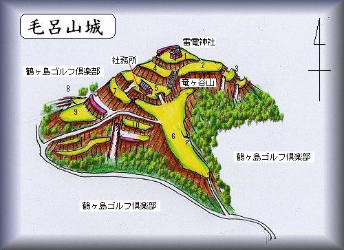 [完成品] 　竜ヶ谷城・毛呂要害城（毛呂山町滝ノ入字竜ヶ谷山）日本の城　お城のジオラマ模型　プラモデル　城郭模型｜お城のジオラマ鍬匠甲冑屋