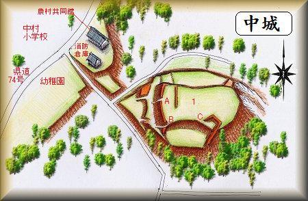 [完成品] 　中城・中村城（香取郡多古町南中字中城、横宿）日本の城　お城のジオラマ模型　プラモデル　城郭模型｜お城のジオラマ鍬匠甲冑屋