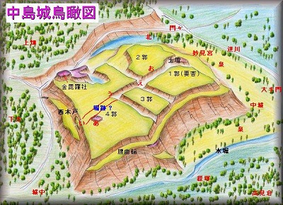 [完成品] 　中島城（銚子市中島町）日本の城　お城のジオラマ模型　プラモデル　城郭模型｜お城のジオラマ鍬匠甲冑屋
