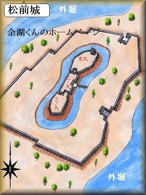 [完成品] 松前城・正木城・真崎城（愛媛県松前町筒井）日本の城　お城のジオラマ模型　プラモデル　城郭模型｜お城のジオラマ鍬匠甲冑屋