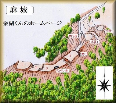 [完成品] 麻城（三豊市高瀬町上麻1117-2）日本の城　お城のジオラマ模型　プラモデル　城郭模型｜お城のジオラマ鍬匠甲冑屋 28,835円