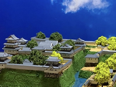 [完成品] 長岡城（新潟県長岡市城内町)　日本の城　お城のジオラマ模型　プラモデル　城郭模型｜お城のジオラマ鍬匠甲冑屋