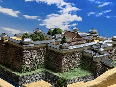 ジオラマ城 楽天市場】[完成品］八上城（篠山市八上内字高城山） 丹波の城