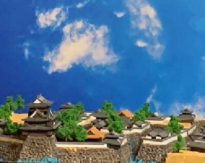 楽天市場】[完成品］和歌山城（和歌山市一番町）1/550 天守閣周辺のみ