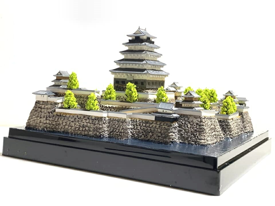 [完成品] 島原城（島原市城内）日本100名城　日本の城　お城のジオラマ模型　プラモデル　城郭模型｜お城のジオラマ鍬匠甲冑屋 29,230円