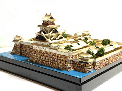 安土城　童友社　模型　ジオラマ　お城　プラモデル　完成品　織田信長　落成時　城郭 051完成品□安土城・織田信長 城コレ ケース付き サイズ(W113