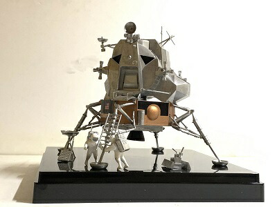 楽天市場】1/72 NASA アポロ11号 CSM 司令船/機械船 ＆月着陸船 w/月面