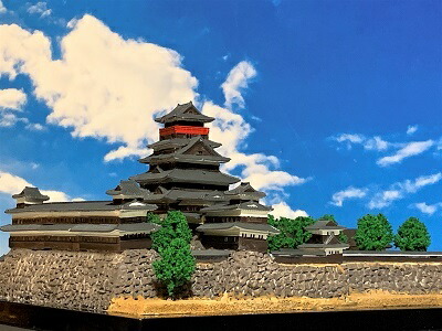 楽天市場】[完成品］小倉城（北九州市小倉区城内）ケース付き ミニ