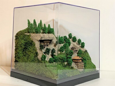 楽天市場】[完成品］ 鹿苑寺 金閣寺 ケース付き ミニ24サイズ 日本の寺