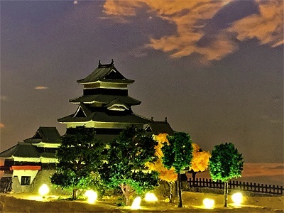 楽天市場】[完成品] 童友社 1/350 日本の名城 スタンダード城 岐阜城