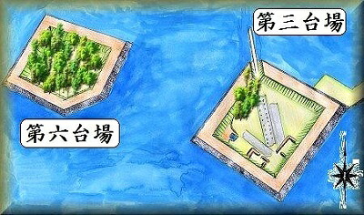 [完成品] 　品川台場　城　(東京都)　続日本100名城　日本の城　お城のジオラマ模型　プラモデル　城郭模型｜お城のジオラマ鍬匠甲冑屋