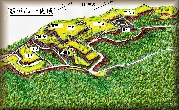 [完成品] 　石垣山城（小田原市早川石垣山）　続日本100名城　日本の城　お城のジオラマ模型　プラモデル　城郭模型｜お城のジオラマ鍬匠甲冑屋 29,625円