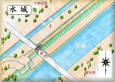 [完成品] 　水城（大野城市、太宰府市）続日本100名城　日本の城　お城のジオラマ模型　プラモデル　城郭模型｜お城のジオラマ鍬匠甲冑屋 28,045円