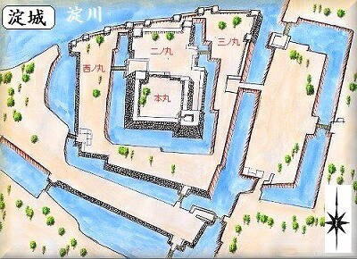 [完成品] 　淀城（京都市伏見区淀) 日本の城　お城のジオラマ模型　プラモデル　城郭模型｜お城のジオラマ鍬匠甲冑屋 28,045円