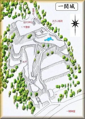 [完成品] 　一関城・釣山城（一関市釣山公園）日本の城　お城のジオラマ模型　プラモデル　城郭模型｜お城のジオラマ鍬匠甲冑屋