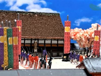 楽天市場】[完成品］ 厳島神社 ケース付き ミニ18サイズ 神社 ジオラマ