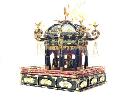 楽天市場】[完成品] 江戸神輿1/5 神輿プラモデル 神社 おみこし