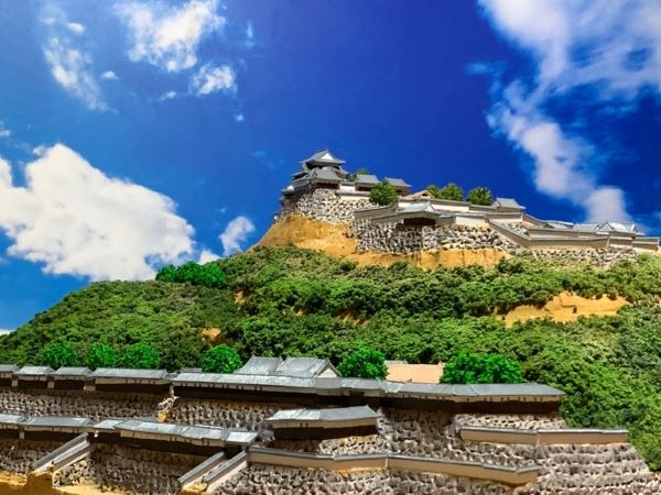 楽天市場】[完成品] 伊予松山城（愛媛県松山市丸ノ内）1/450 天守閣