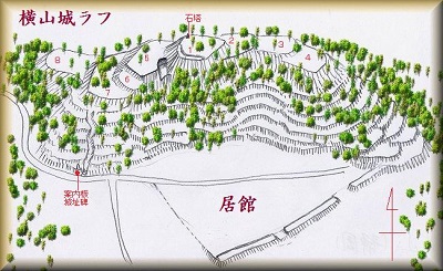 [完成品] 　興津城・横山城・横山館（静岡市清水区谷津町2丁目）　　日本の城　お城のジオラマ模型　プラモデル　城郭模型｜お城のジオラマ鍬匠甲冑屋