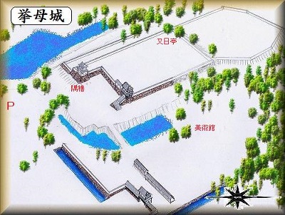 [完成品] 　挙母城・衣城・七州城（豊田市小坂本町７）日本の城　お城のジオラマ模型　プラモデル　城郭模型｜お城のジオラマ鍬匠甲冑屋 29,230円