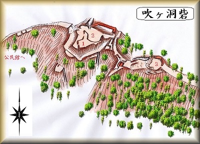 [完成品] 吹ヶ洞城（可児市大森）日本の城　お城のジオラマ模型　プラモデル　城郭模型｜お城のジオラマ鍬匠甲冑屋
