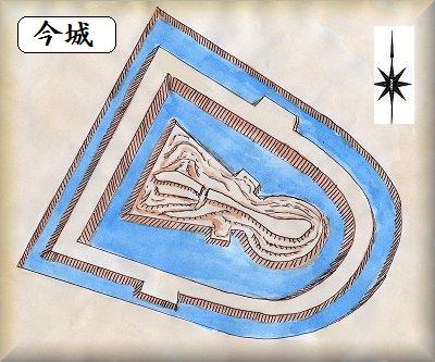 [完成品] 今城（高槻市郡家新町）　　日本の城　お城のジオラマ模型　プラモデル　城郭模型｜お城のジオラマ鍬匠甲冑屋