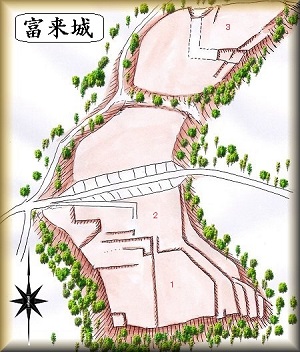 [完成品] 富来城（志賀町富来）日本の城　お城のジオラマ模型　プラモデル　城郭模型｜お城のジオラマ鍬匠甲冑屋