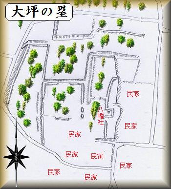 [完成品] 　大坪の塁（北杜市高根町箕輪）　日本の城　お城のジオラマ模型　プラモデル　城郭模型｜お城のジオラマ鍬匠甲冑屋