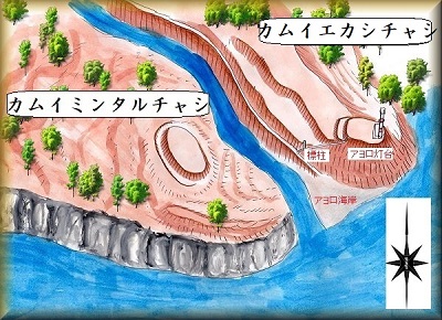 [完成品] 　カムイミンタルチャシ（白老町虎杖浜）日本の城　お城のジオラマ模型　プラモデル　城郭模型｜お城のジオラマ鍬匠甲冑屋