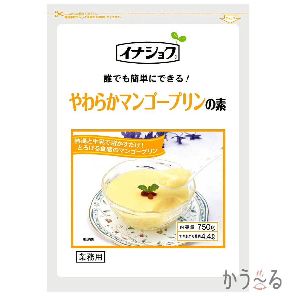 楽天市場】イナショク ココナッツプリンの素 750g プリンの素