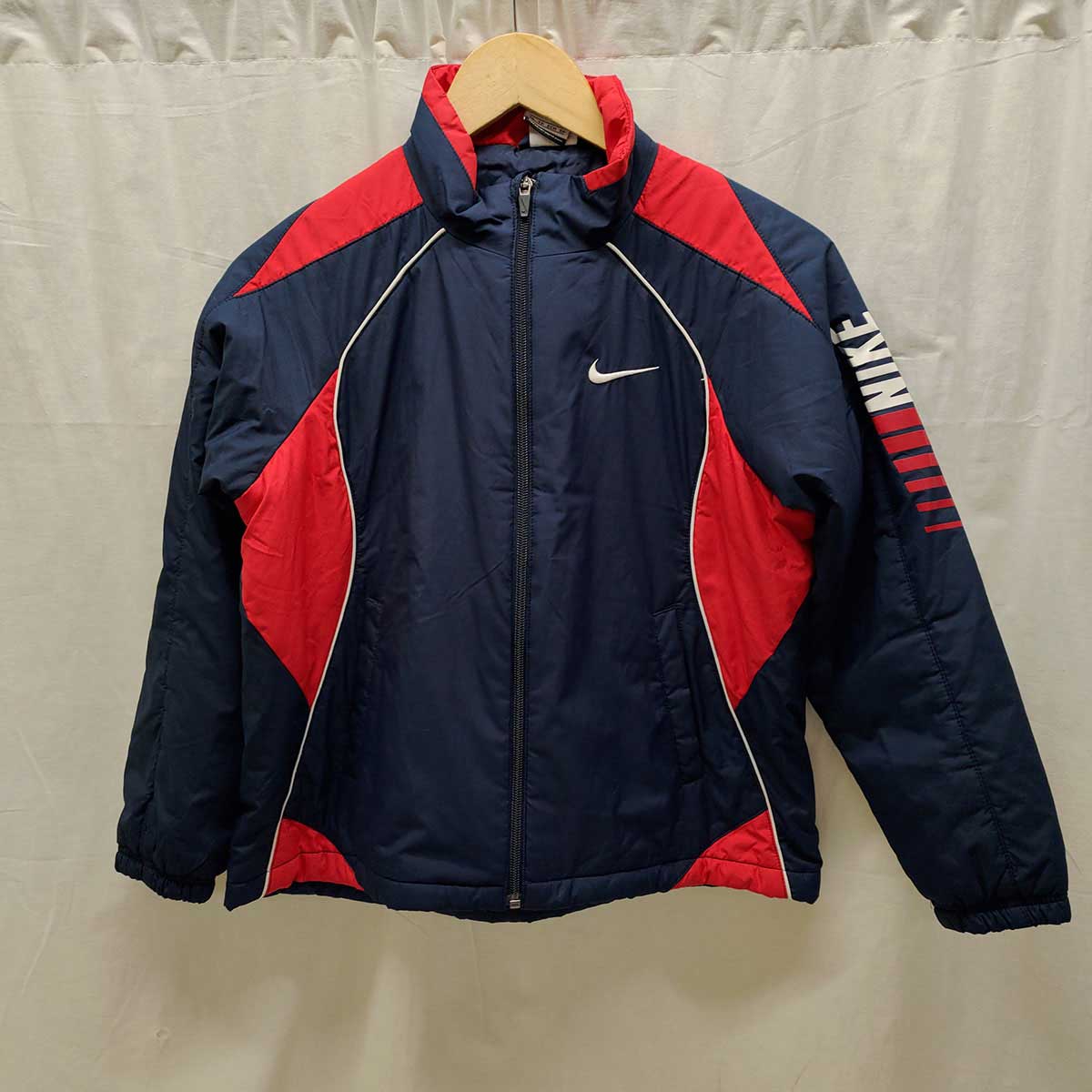 Nike スポーツウェア ジャケット XS 楽天市場】【中古】ナイキ NIKE ナイロン ジップジャケット
