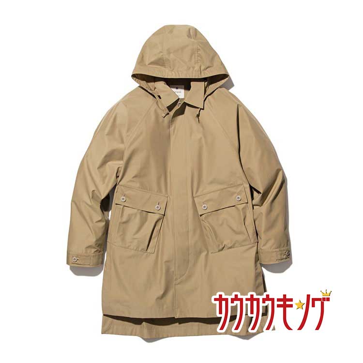 【楽天市場】【中古・未使用品】スノーピーク FR Over Coat モッズコート M ベージュ JK-20SU00103BG メンズ