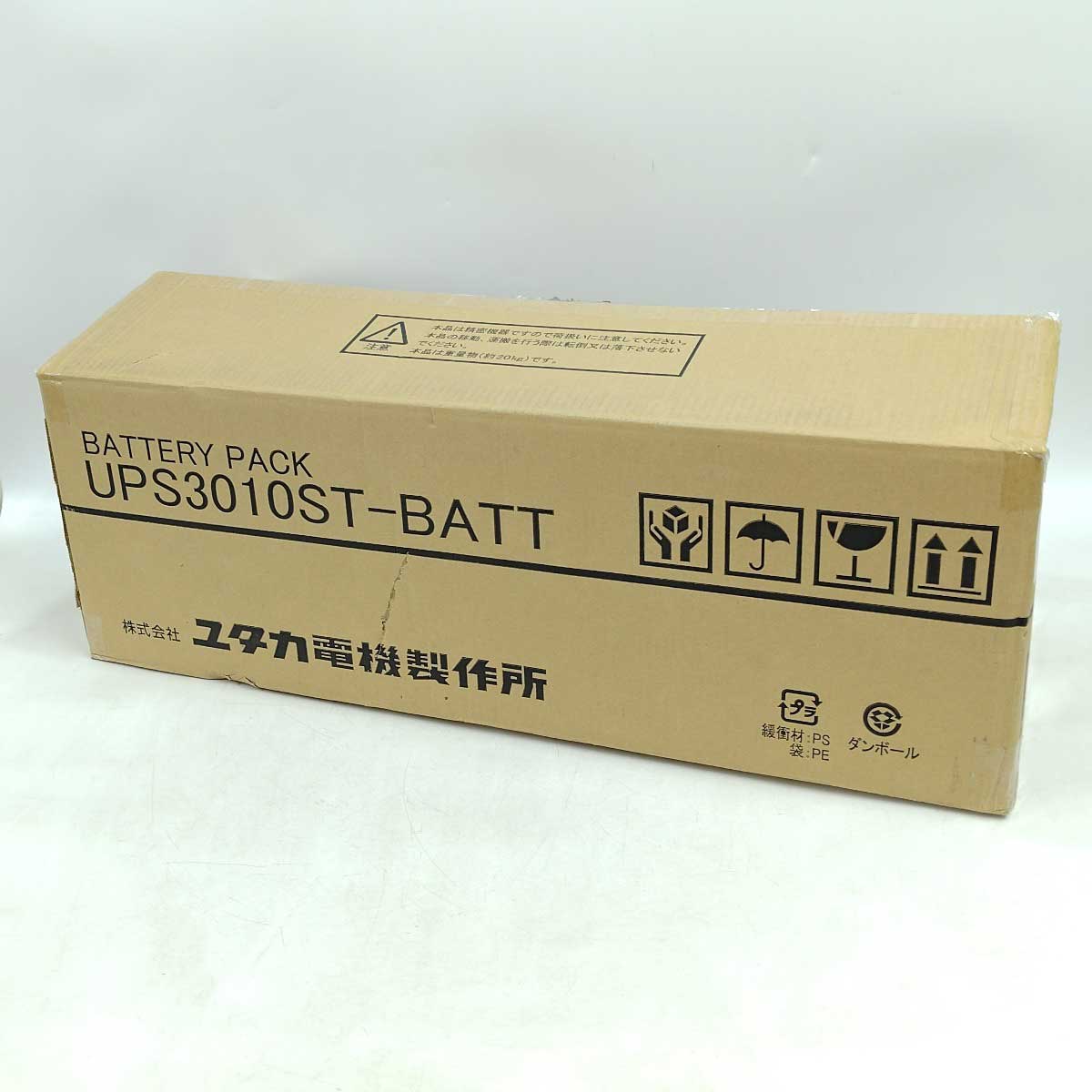 【中古・未使用品】ユタカ電機製作所 無停電電源装置UPS3010ST用バッテリーパック YEUP-301STA｜カウカウキング 店