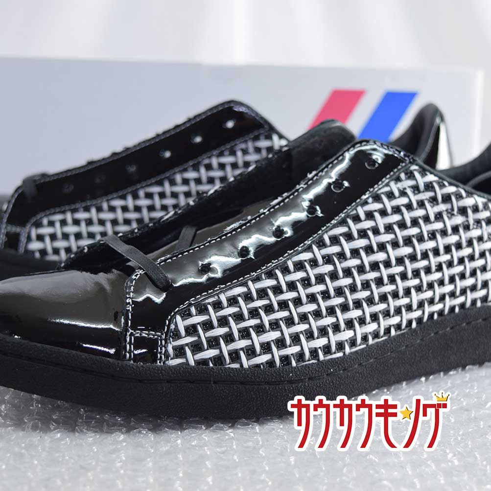【中古・未当て嵌める品】パトリック PUNCH-RF /殴り付ける・ラフィア 黒いこと 530381 28.0糎 45 メンズ PATRICK