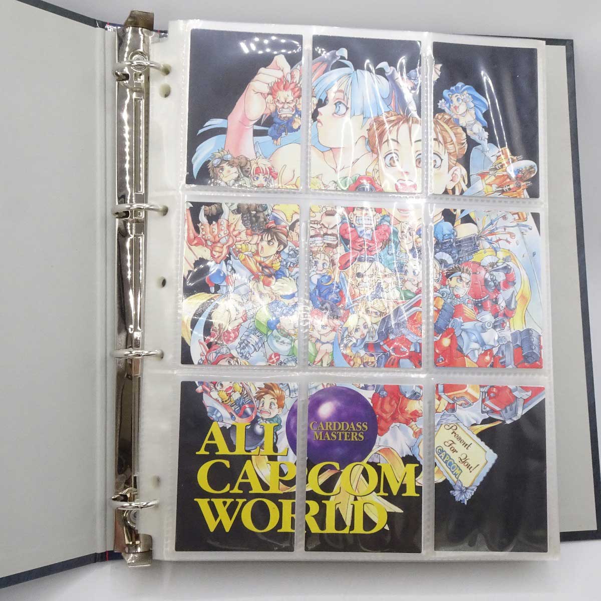 【中古】[354枚セット] カードダスマスターズ ALL CAPCOM WORLD 97 98 カプコン ストリートファイター ロックマン ヴァンパイア 専用ファイル付き画像