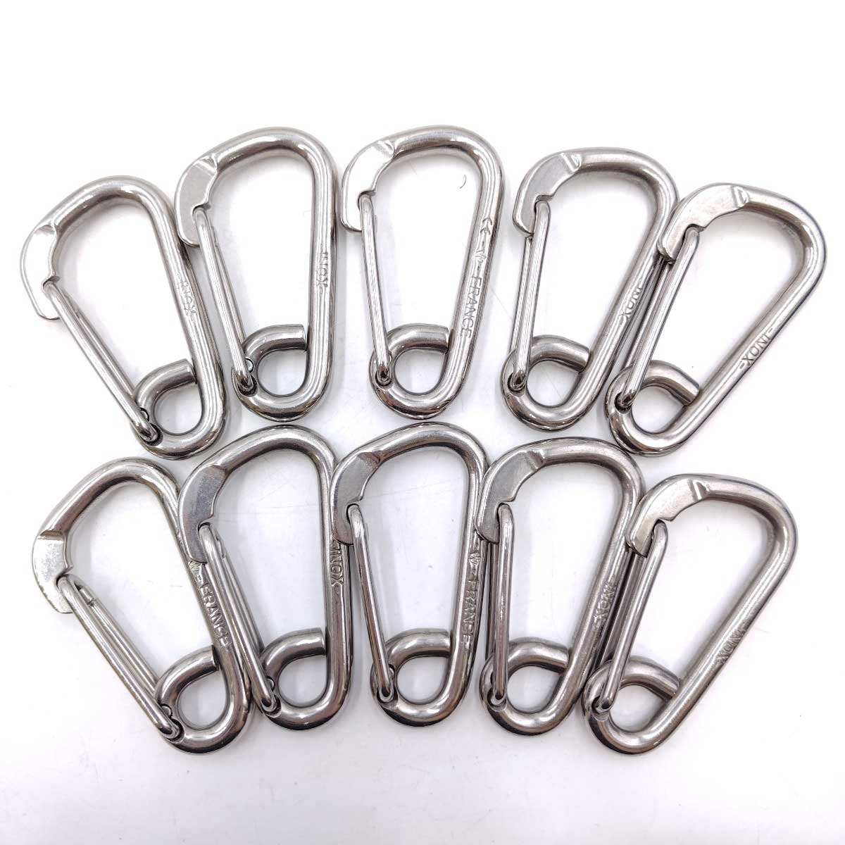 【中古】[10点セット] INOX FRANSE フック カラビナ ステン
