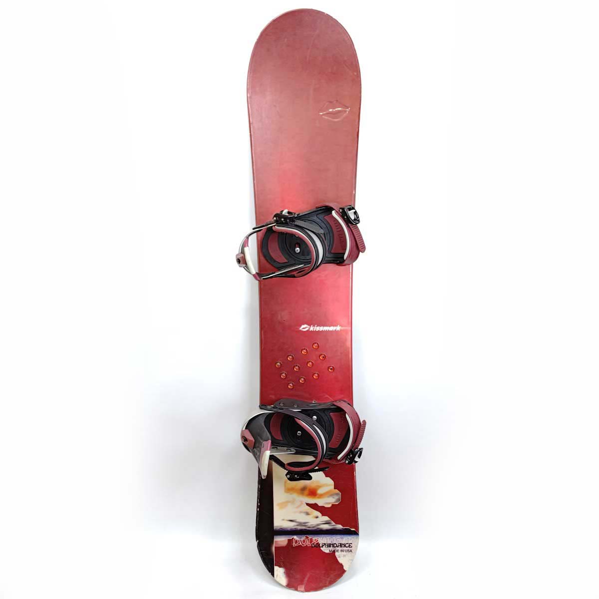 楽天市場】【中古】 キスマーク スノーボード 2点セット 144cm 黒