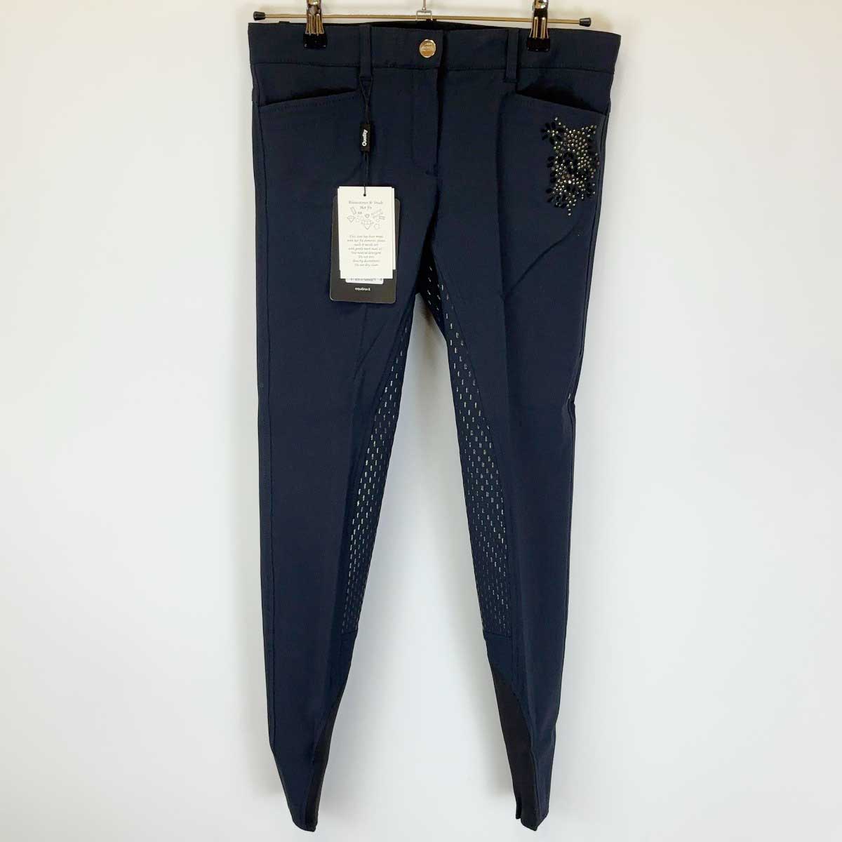 楽天市場】【中古・未使用品】エクイライン 乗馬 馬術 キュロット FULL 