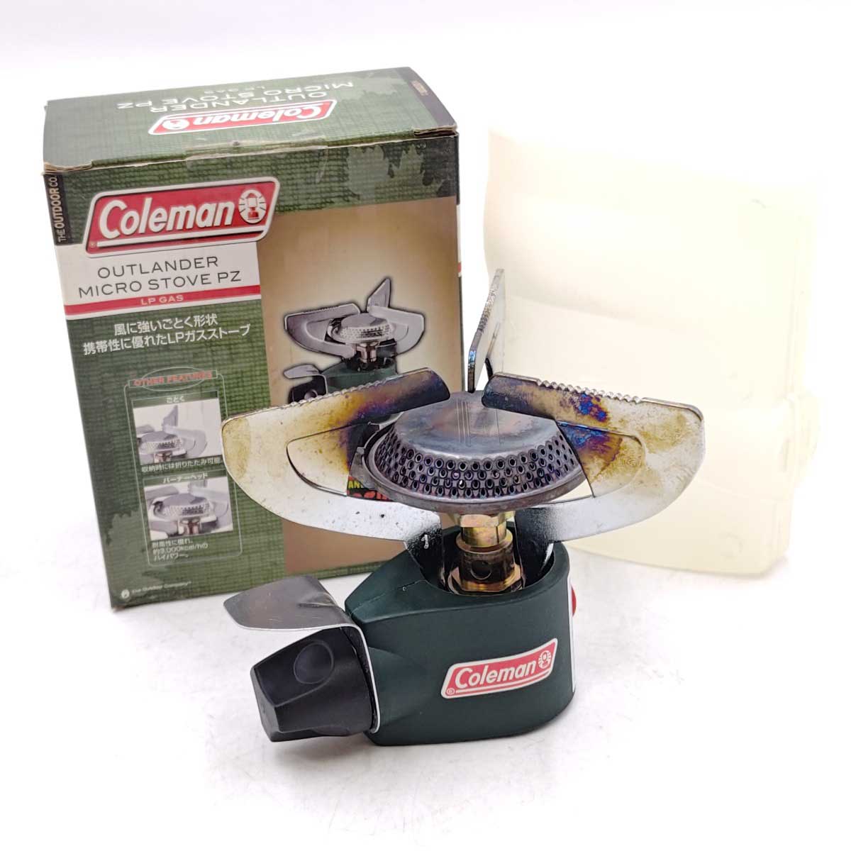 【楽天市場】【中古】コールマン アウトランダー マイクロストーブ PZ MODEL203535 Coleman アウトドア キャンプ シングル