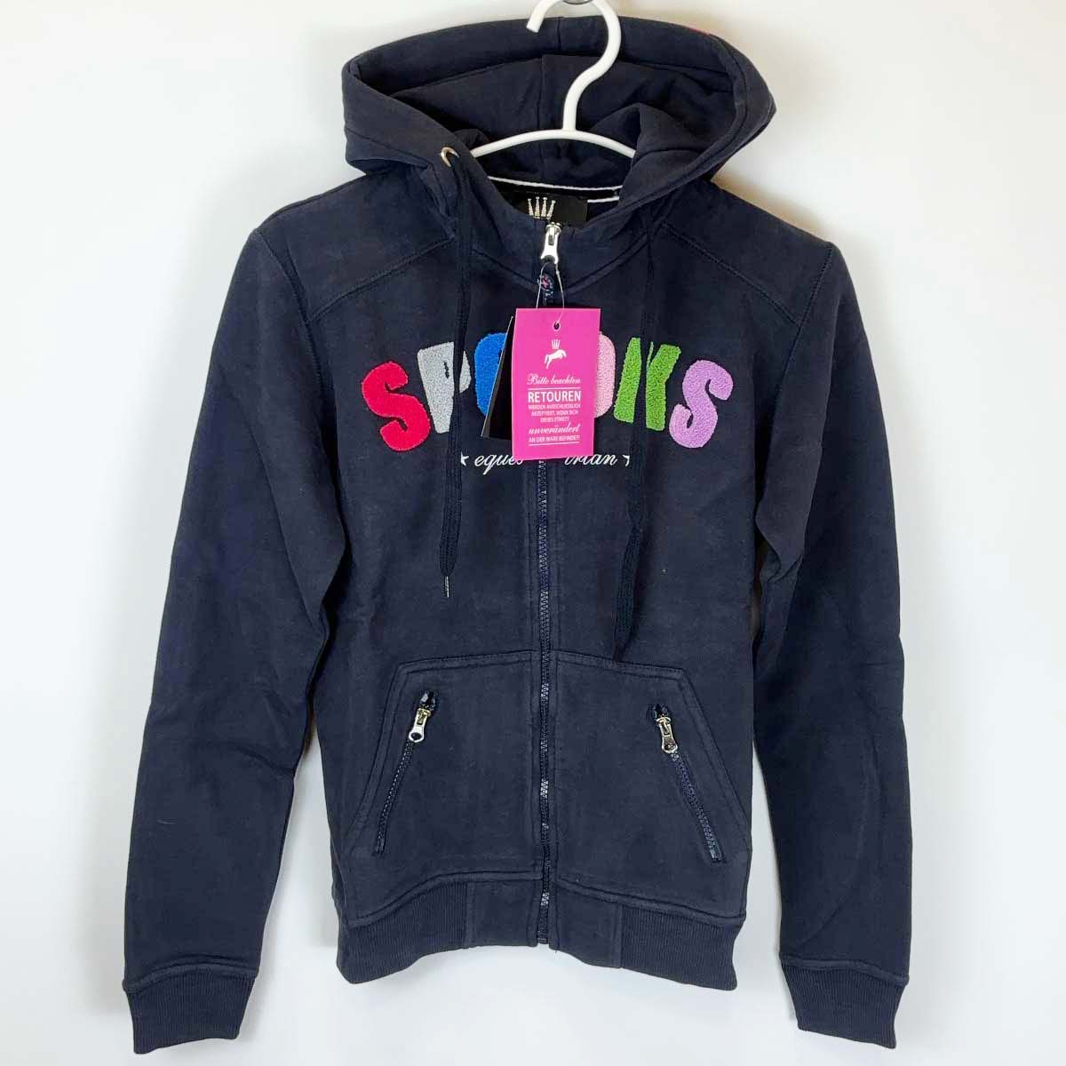【中古・未使用品】SPOOKS スプークス ジップアップパーカー Isa Jacket S ネイビー 10000613 レディース 乗馬 馬術 楽天市場】【中古・未使用品】SPOOKS スプークス ジップアップパーカー