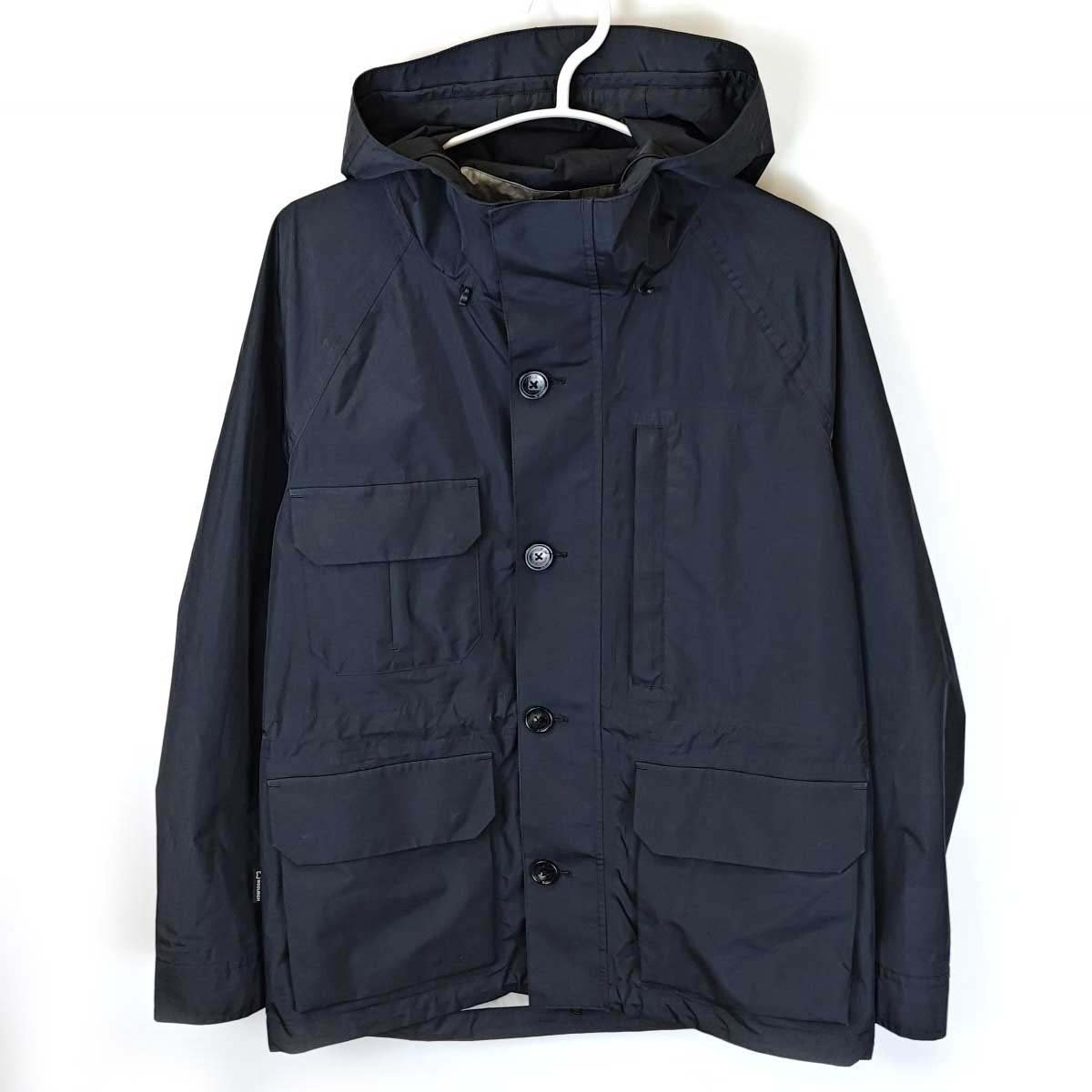 【中古】ウールリッチ HIGH TECH MOUNTAIN GTX JACKET XS(USサイズ) ブラック WOOU0552J メンズ WOOLRICH ゴアテックス マウンテンジャケット｜カウカウキング 店