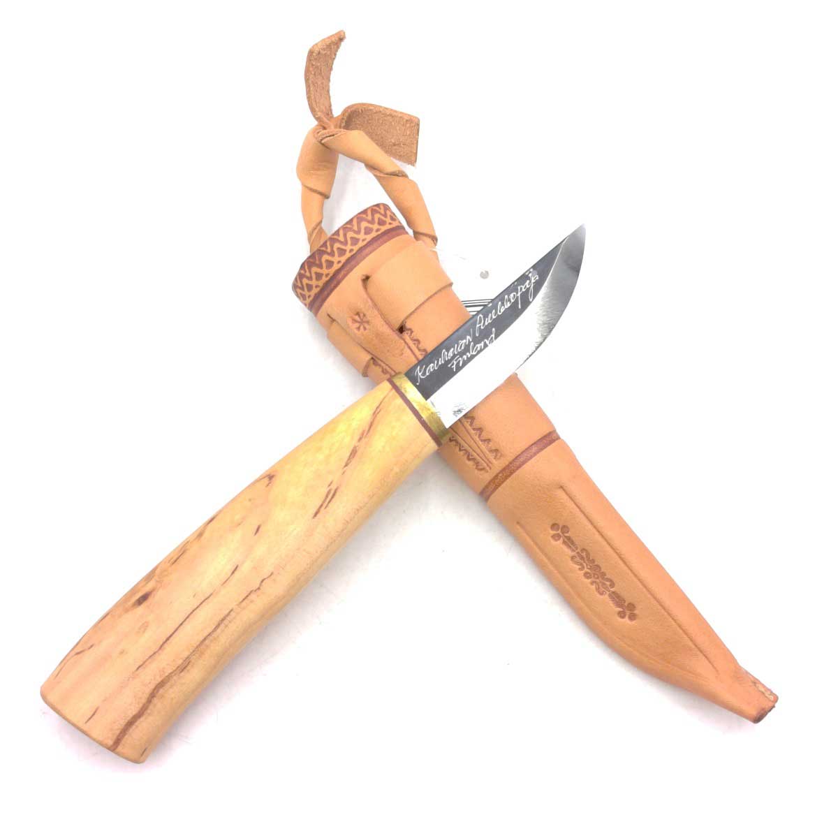 【中古・未使用品】カウハバン プーッコ パヤ ナイフ ベージュ Kauhavan Puukko Paja アウトドア ブッシュクラフト