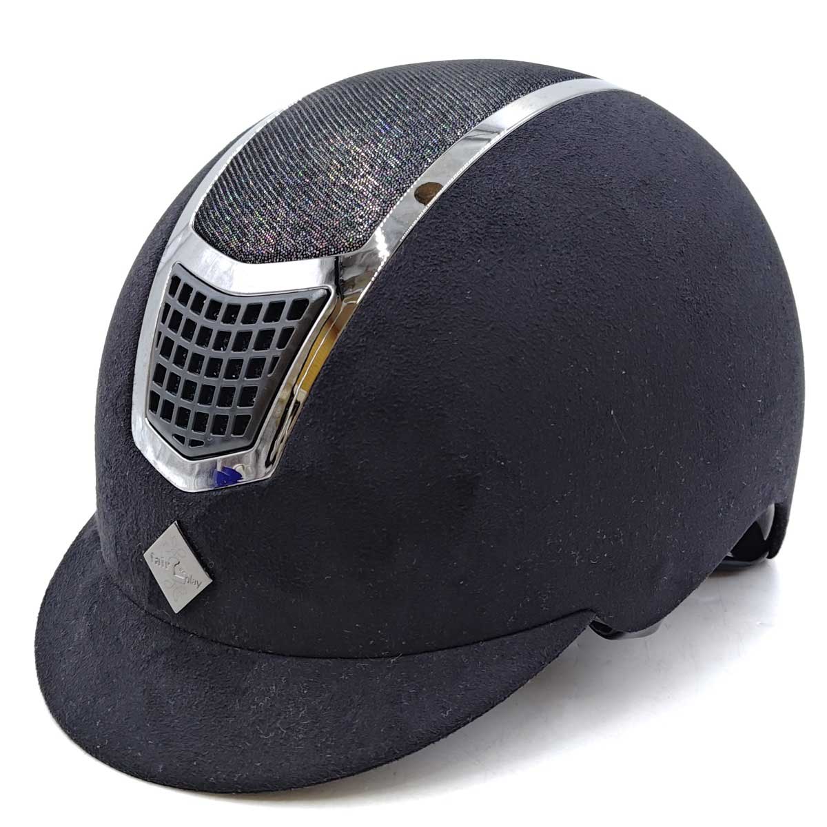 FairPlay フェアプレイ 乗馬 ヘルメット クアンティナム フロリン L ブラック 59～61cm FairPlay（フェアプレイ） クアンティナム WIDE シック ヘルメット