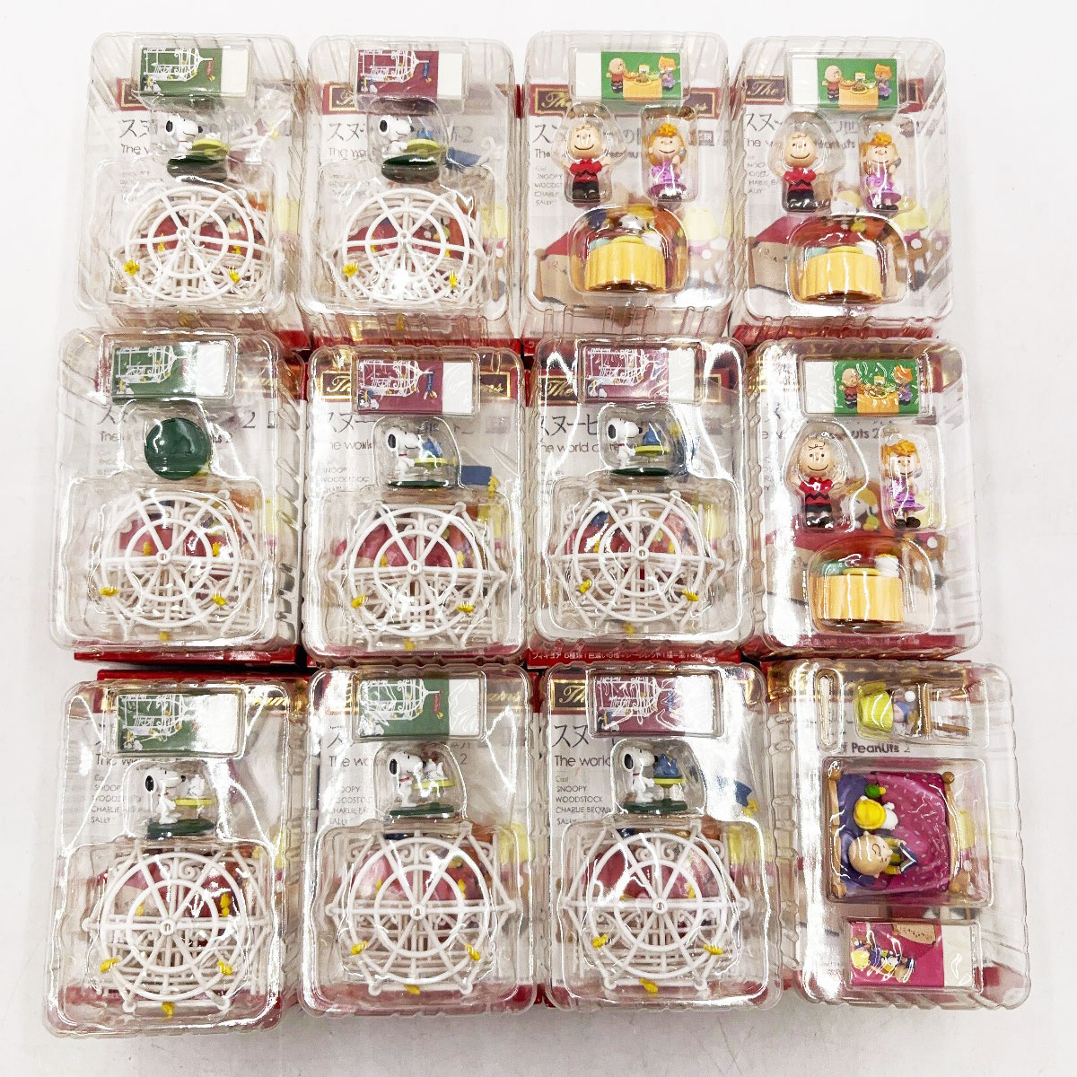 【中古・未使用品】[12個入] タカラ The Art of Dreams スヌーピーの世界2 BOX フィギュア TAKARA PEANUTS ピーナッツ