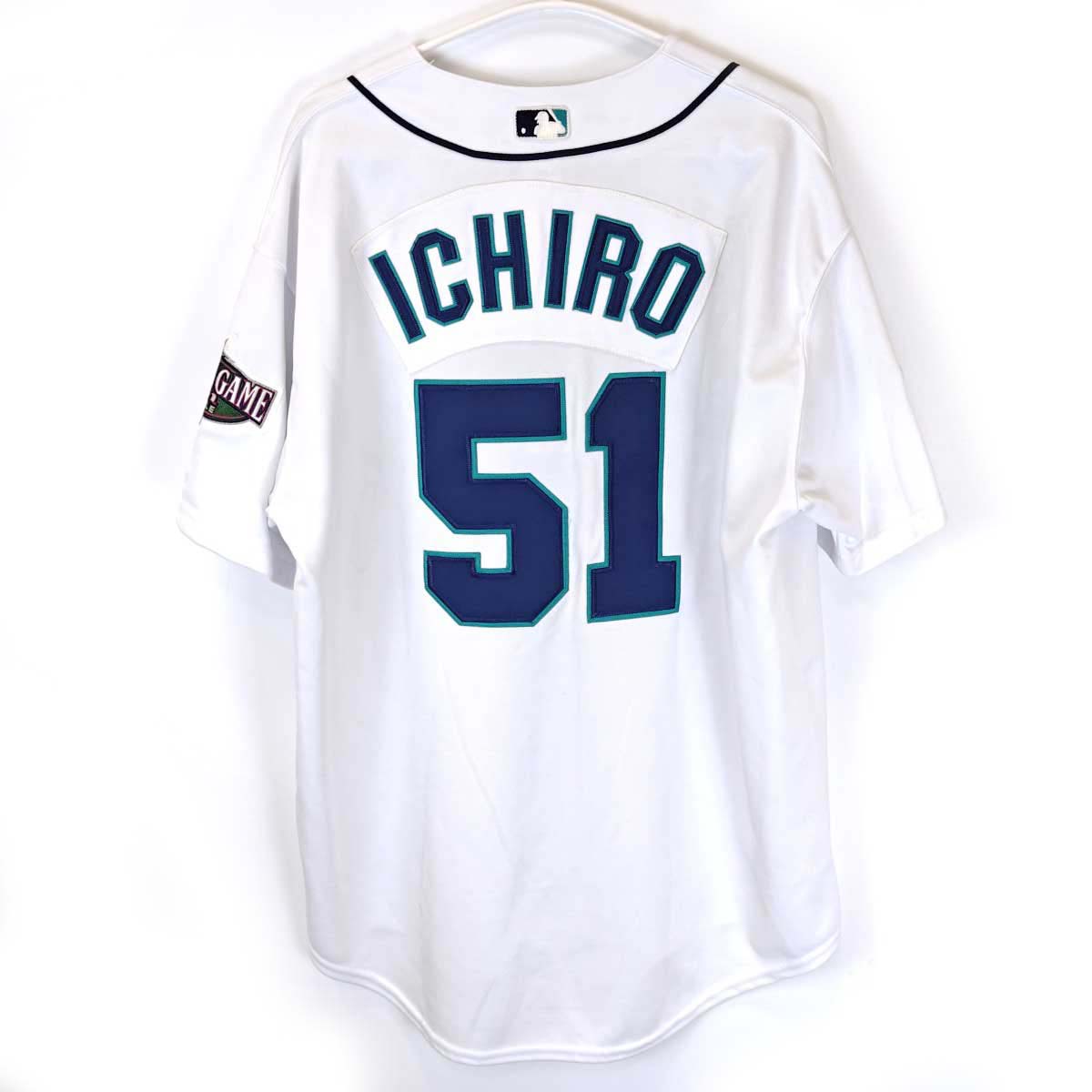 【中古】ラッセルアスレティック シアトル マリナーズ ＃51 イチロー 2001年オールスターゲーム ユニフォーム 44 RUSSELL ATHLETIC MLB メジャーリーグ